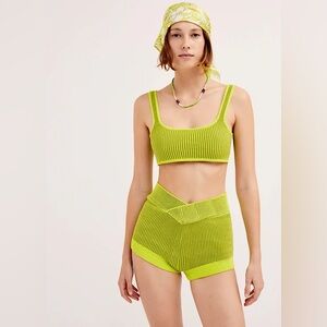fl&l gemma knit short🍋‍🟩